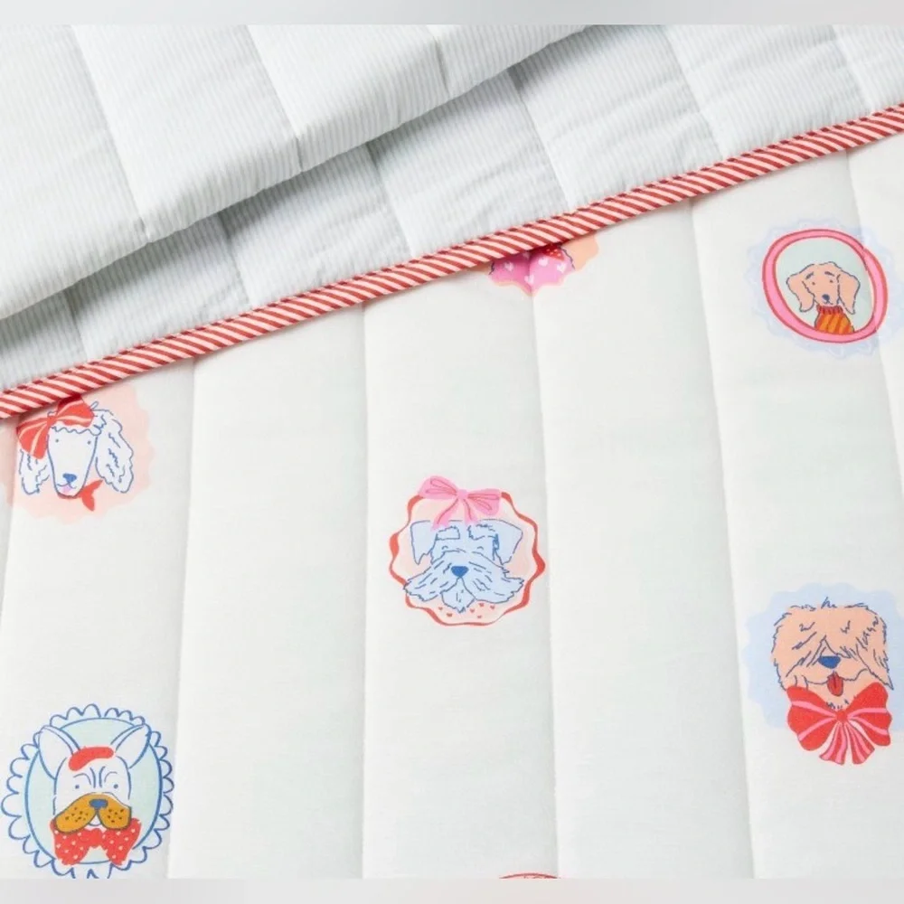 Patisserie Pet Shoppe Kids' Quilt Set - full/queen new